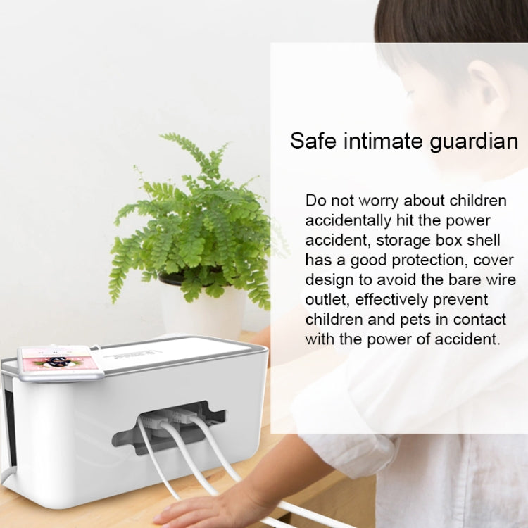Electrical Socket Storage Box Power Cable Manager