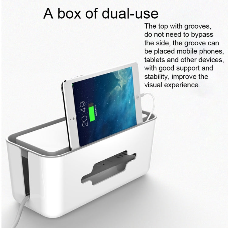 Electrical Socket Storage Box Power Cable Manager