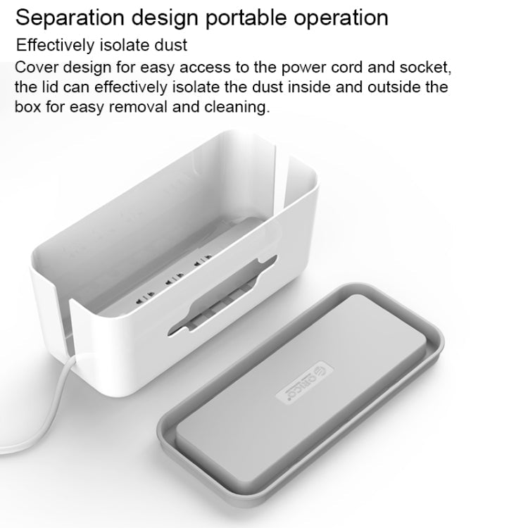 Electrical Socket Storage Box Power Cable Manager